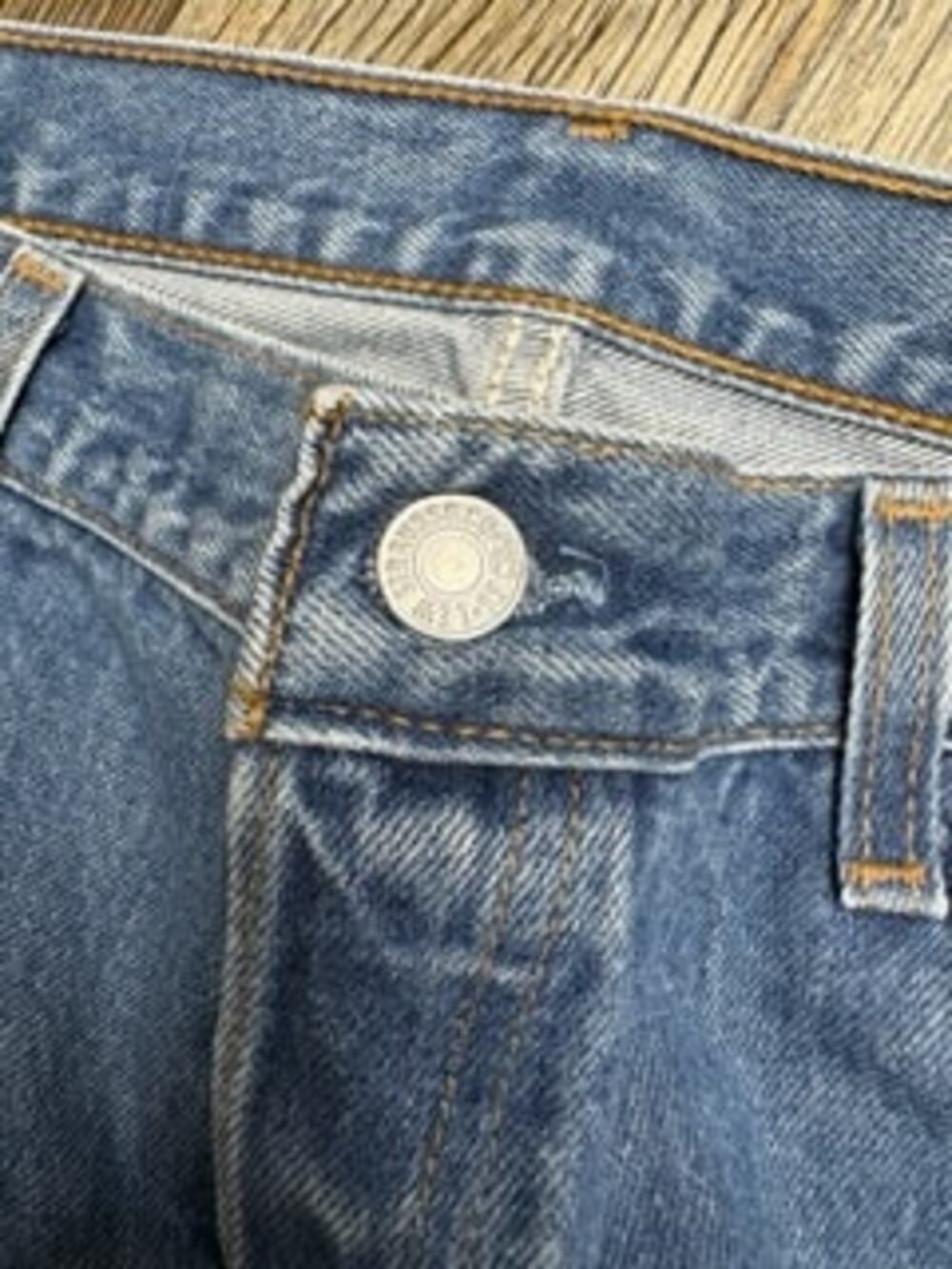 Vintage Levi's 501XX Jeans Mens W38 L36 Blue Denim Button Fly - Picture 7 of 11